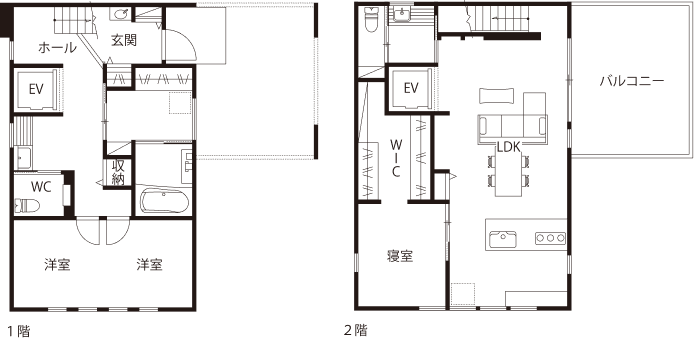 タブ切り替え用間取り画像